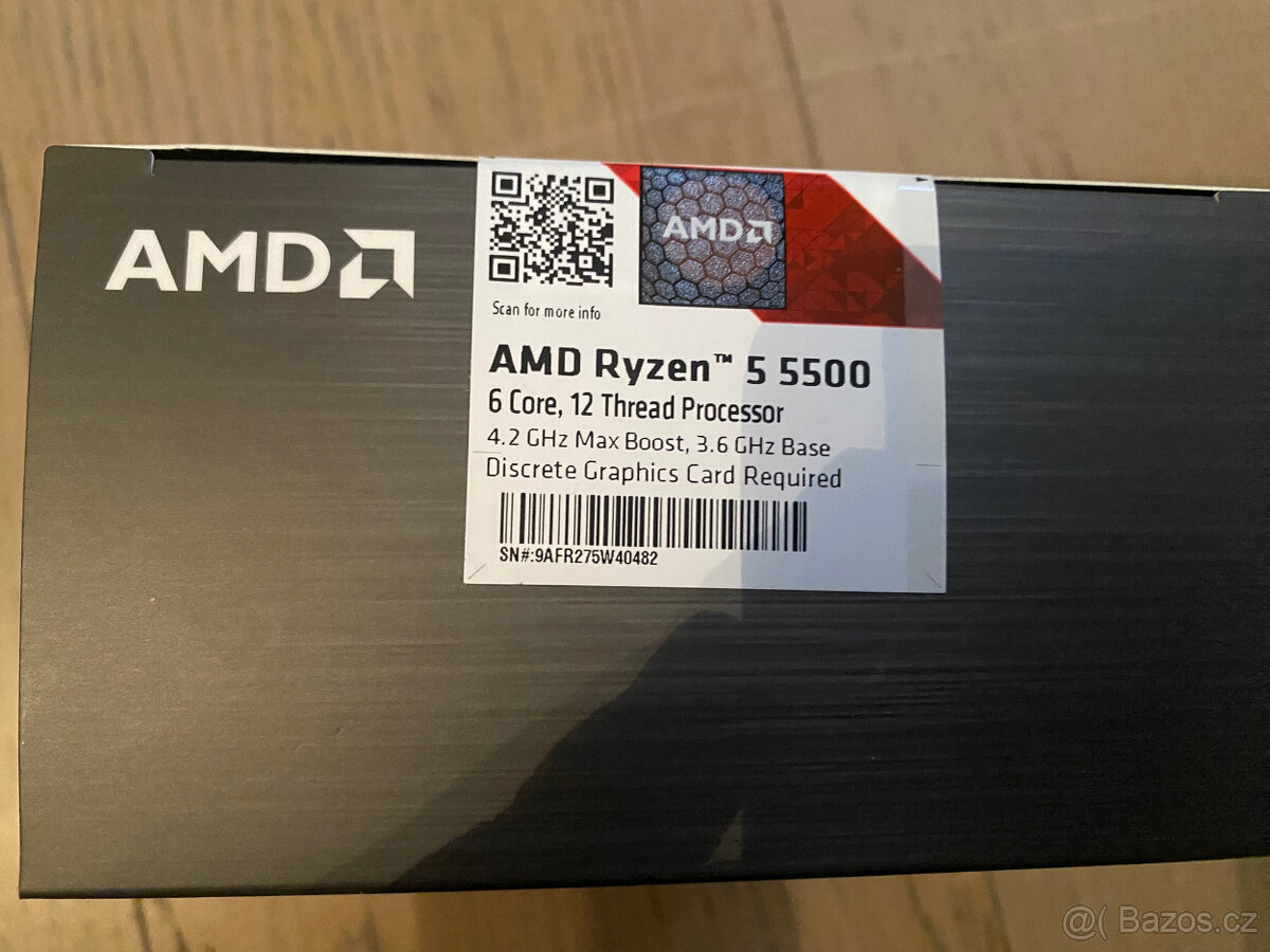 Nový Gigabyte B550 Eagle + AMD Ryzen 5 5500 - plná záruka - 7