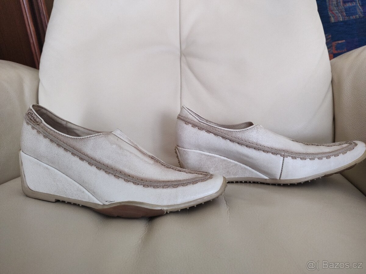 Lodičky vel. 40 pravá kůže - 7