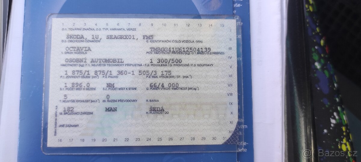 ŠKODA OCTAVIA 1 COMBI - 7