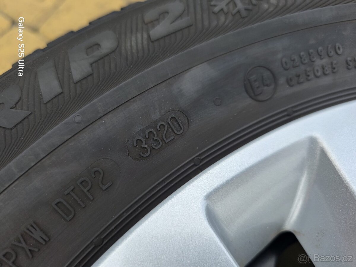 Kola zimní sada s poklicemi 5x112 16" Octavia 4 - 7