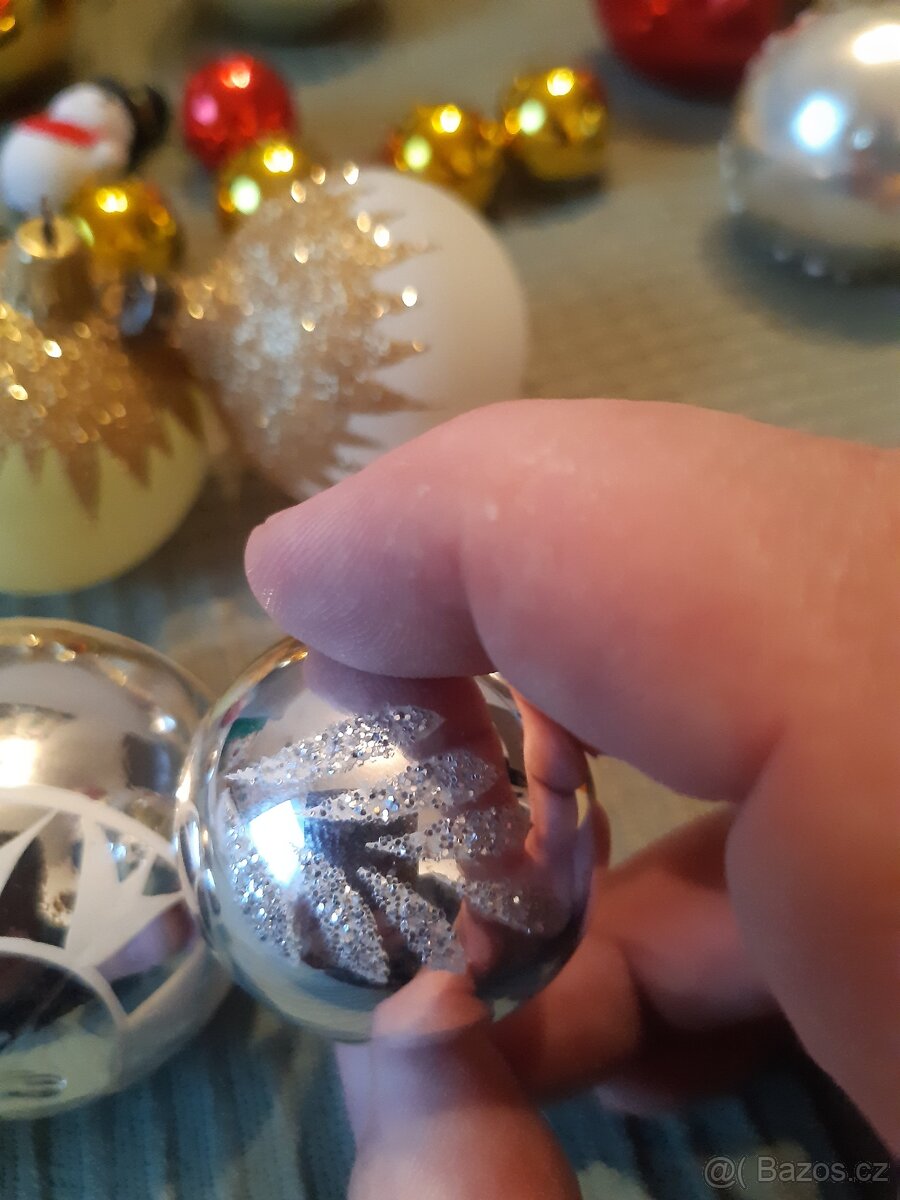 STARE VANOCNI OZDOBY BANKY - 7