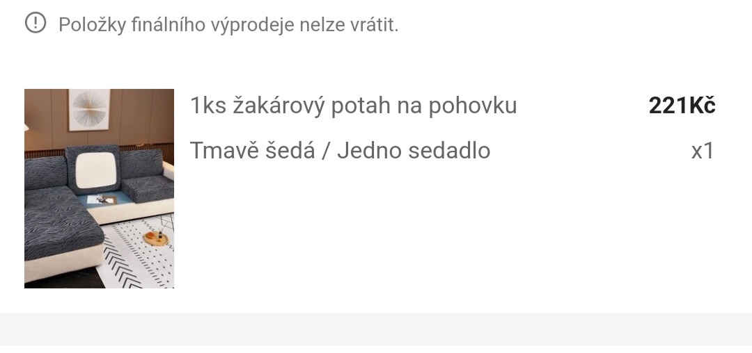 Potahy na sedací soupravu - 7