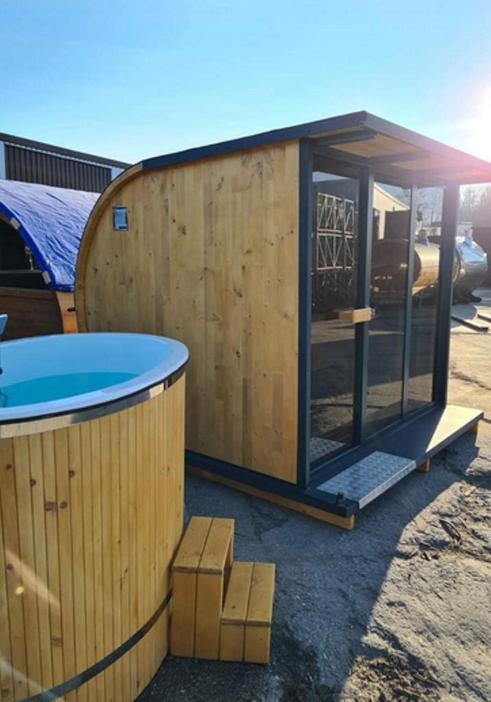 Venkovní panoramatická sauna Horizont M3 - 7