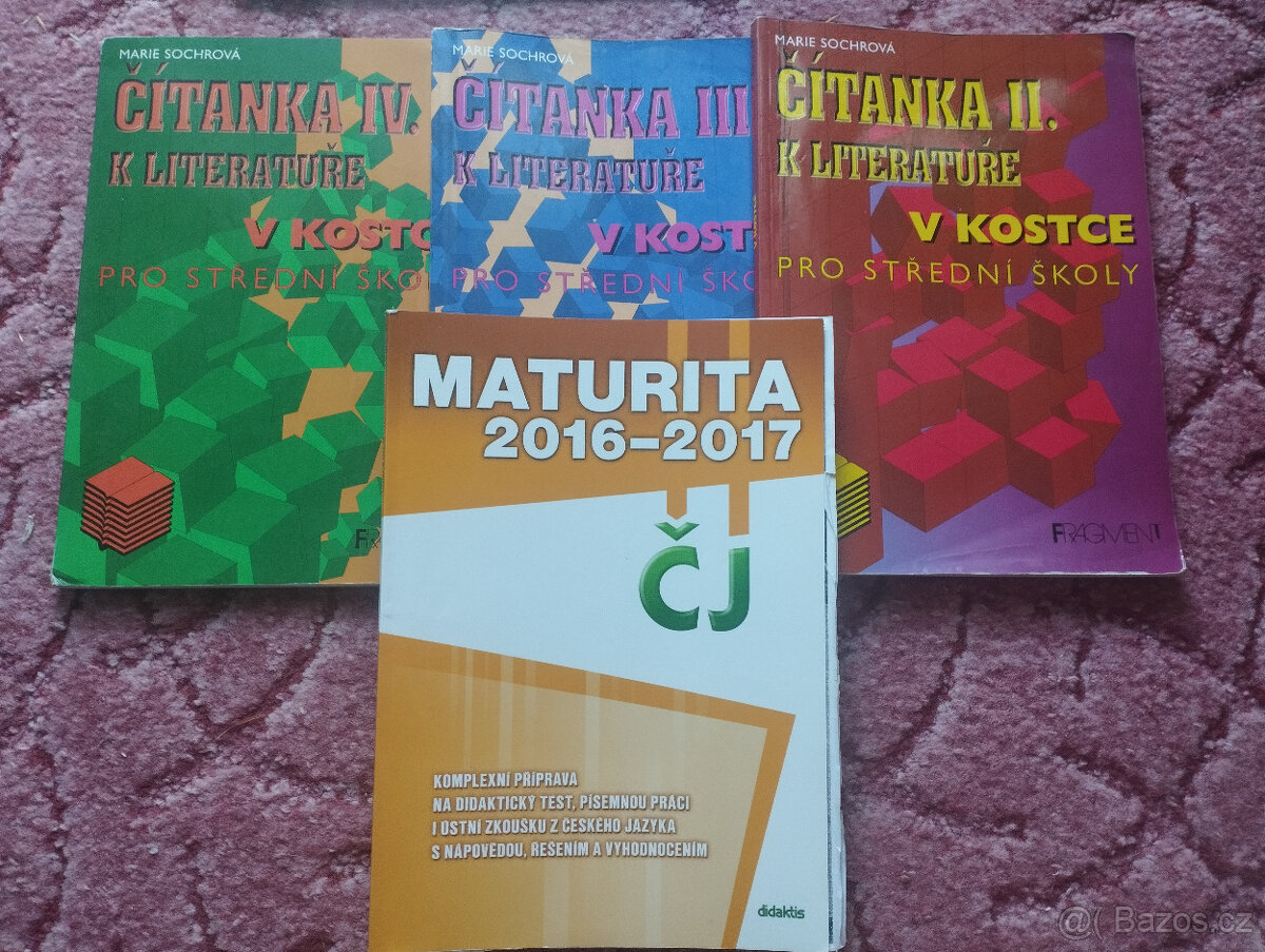 Učebnice pro SŠ (ČJ, AJ, matematika, fyzika, zeměpis) - 7