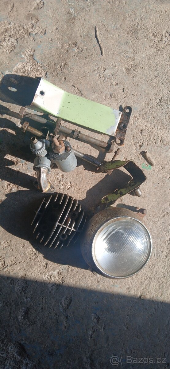 Jawa 550 pařez- dily - 7