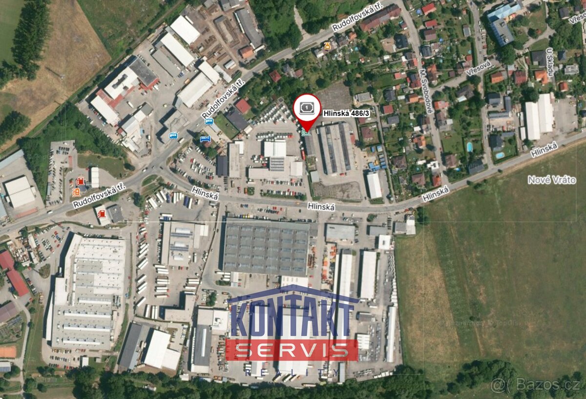 Pronájem vytápěné haly o velikosti 317, ulice Hlinská České - 7