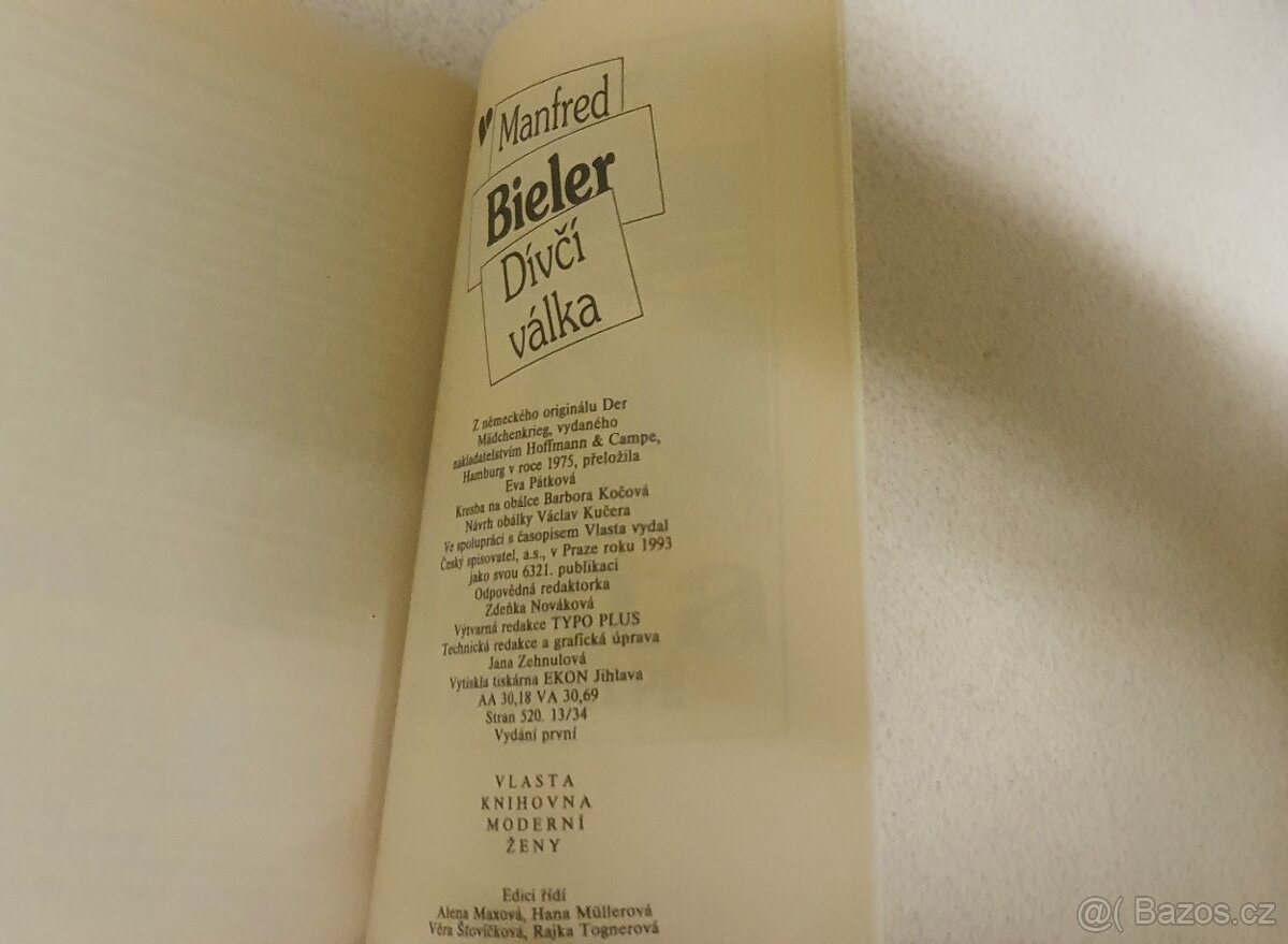 Prodám knihu Dívčí válka - 7