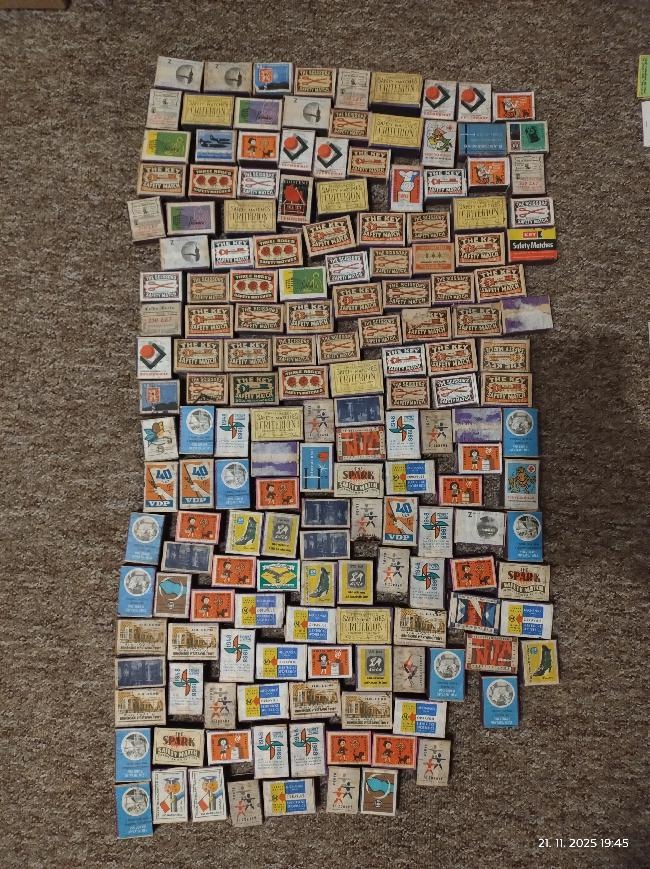 Sbírka 600 krabiček zápalek - 7