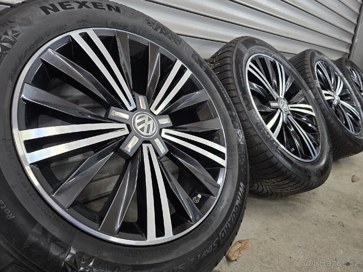 Zimní sada ALU kol Volkswagen Tiguan R-line r18 - 7