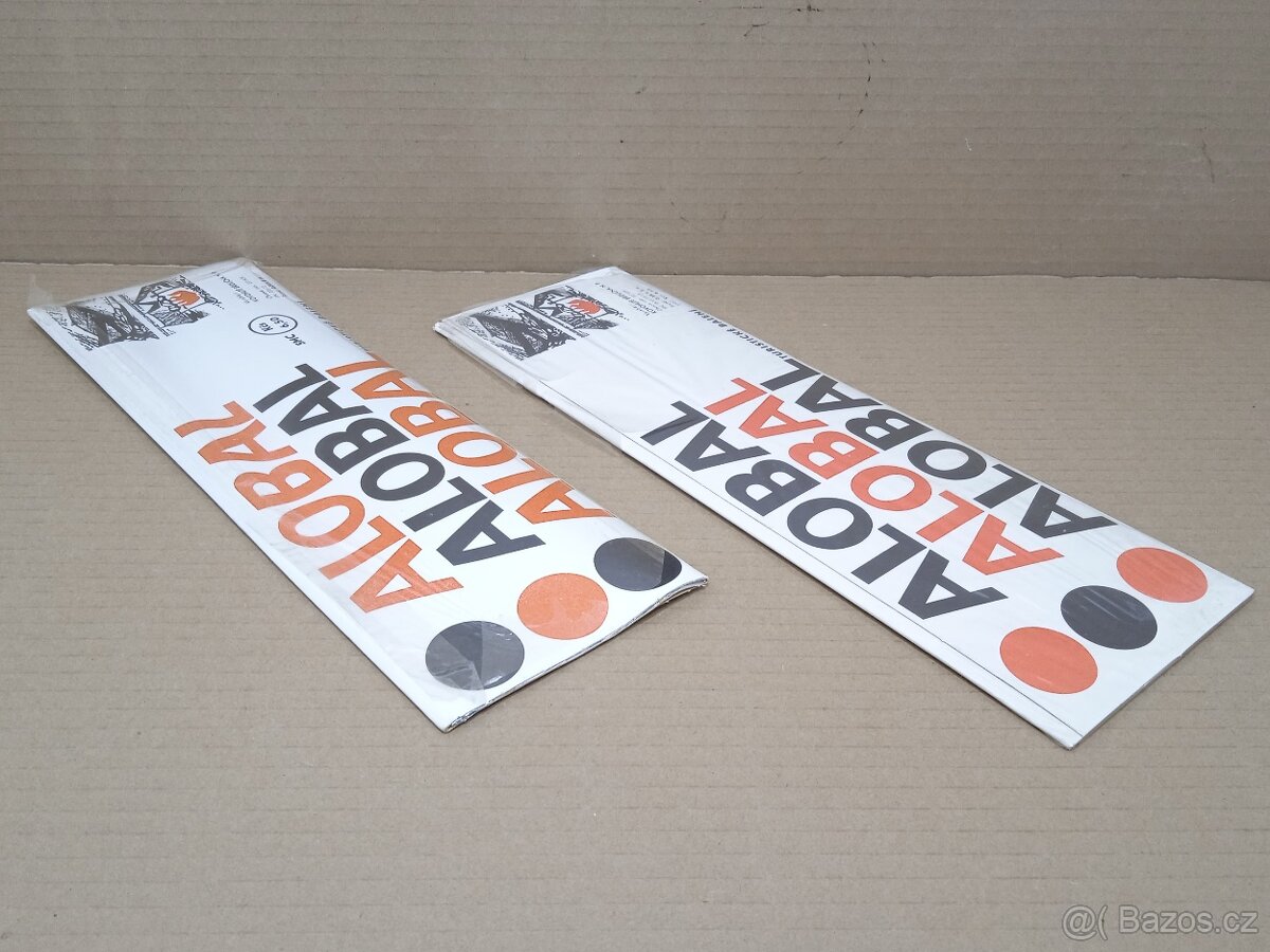 Retro Alobal 0,34x8m - Nepoužitý - ČSSR - 7