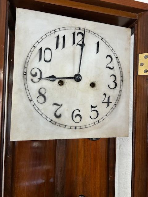 Závažové hodiny - artdeco Gustav Becker. - 7