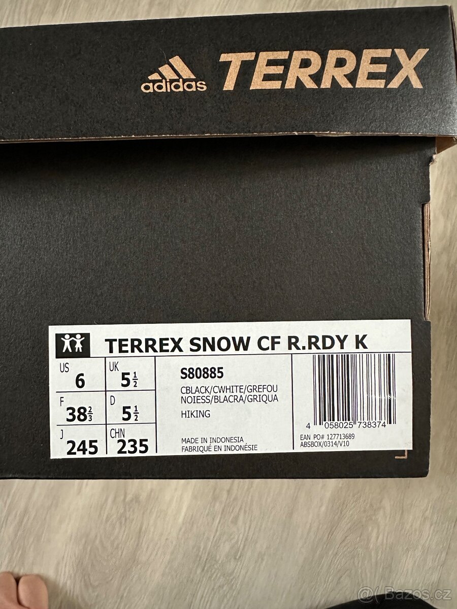 NOVÉ sněhule Adidas Terrex Snow 38 2/3 - 7