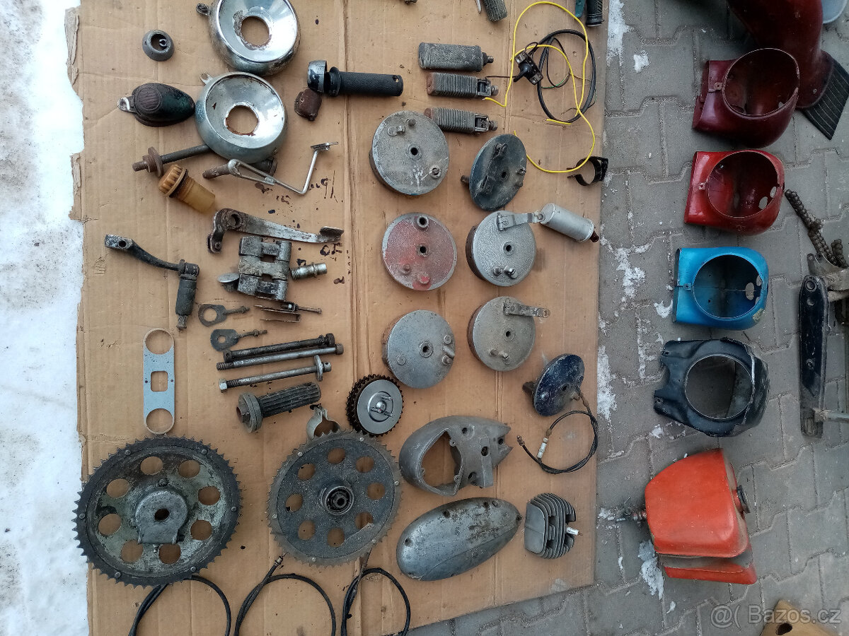 Díly na jawu 555,05,20,21 - 7