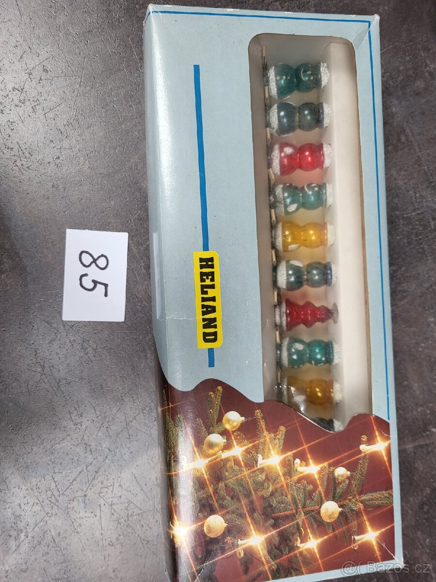 Retro vánoční osvětlení 85 - 7