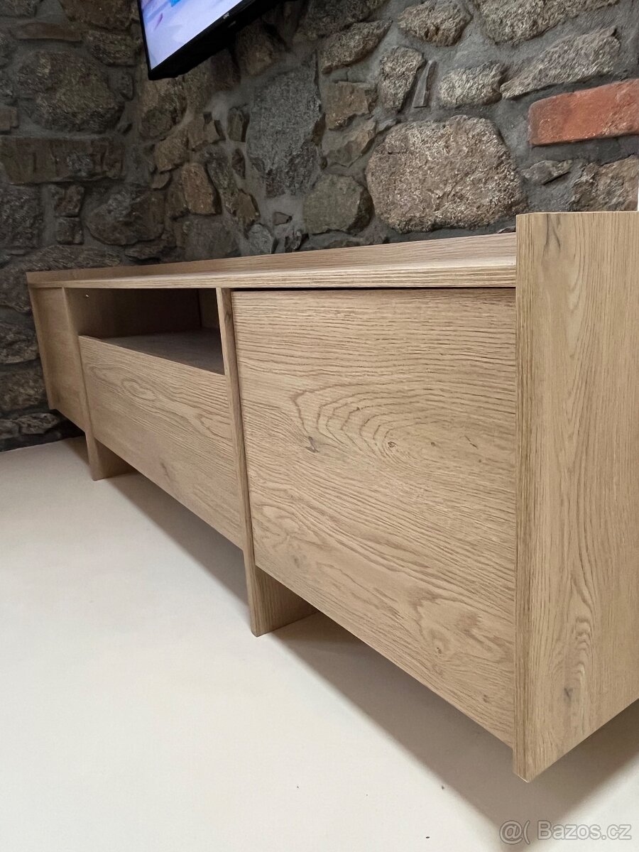 Skříň pod TV Japandi - 7