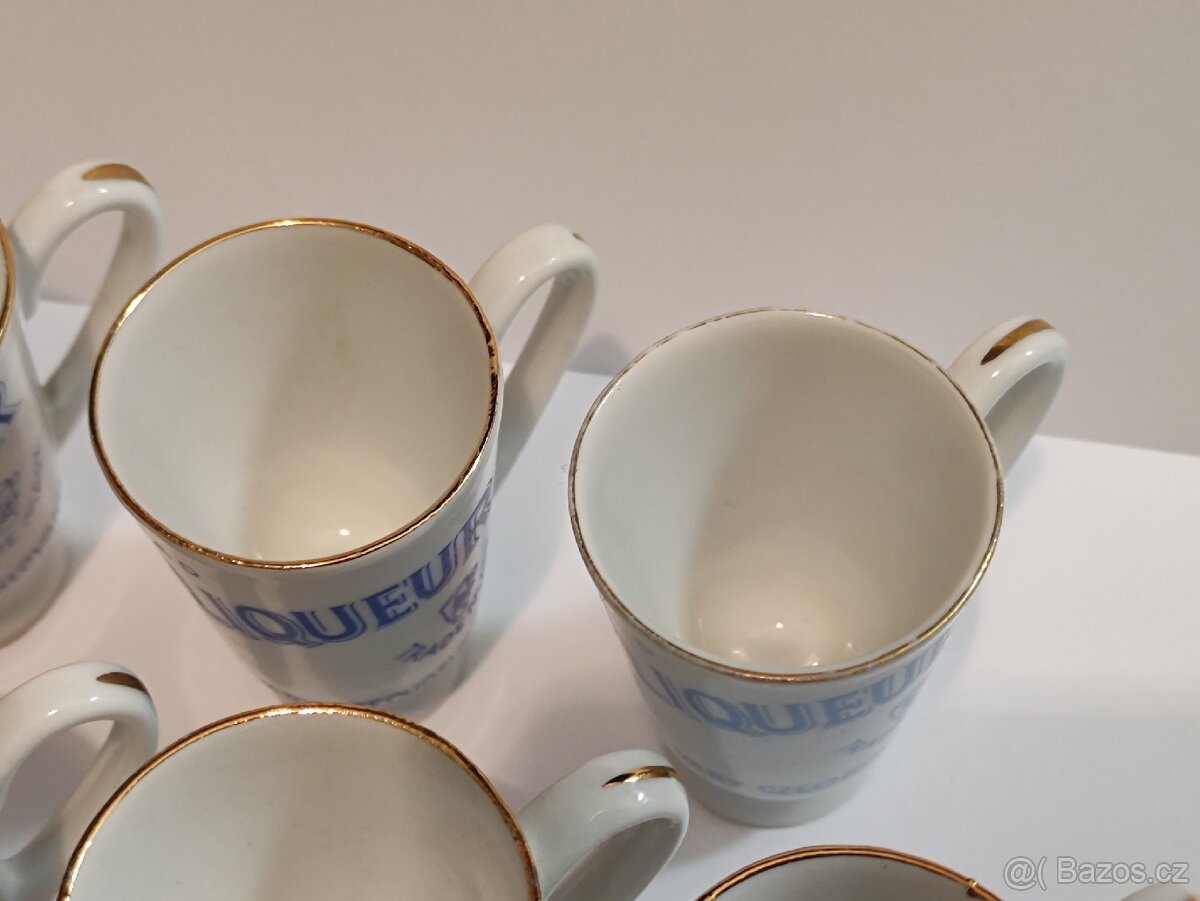 Becherovka, retro panáčky, Jan Becher, ČSSR, pošta 79.- - 7