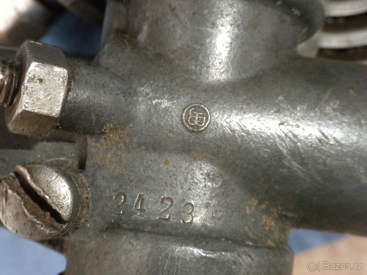 ČZ 175 předválečná málo vídaný kompletní JIKOV 2423, - 7