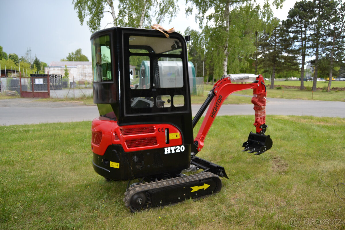 Minibagr Zethos HT2000 (tříválec 26 koní) - 7