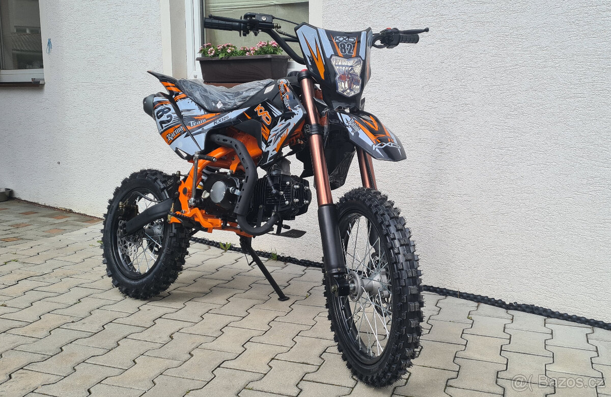 Pitbike KXD GT- 125S, kola 17/14, Delta rám, motor Honda DAX - 7