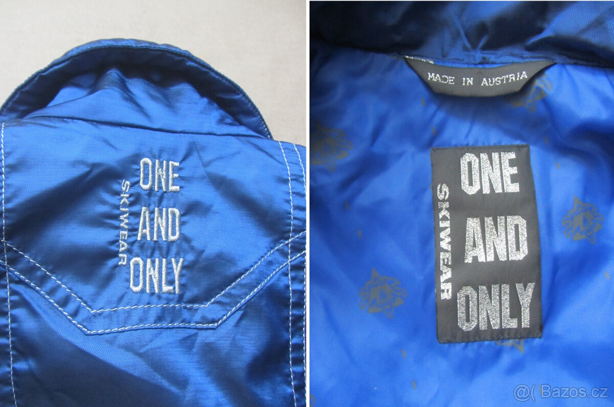 Vintage 90s kvalitní modrá dámská snow kombinéza - 7