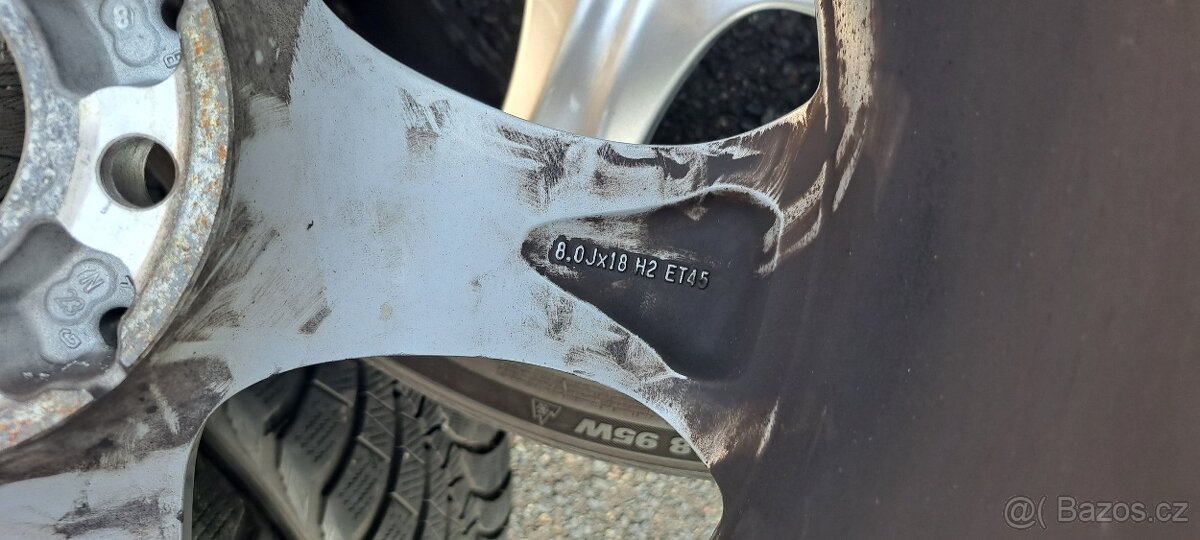 ORIGINÁLNÍ ZIMNÍ SADU KOL PRO Mercedes -Benz 18 - 7