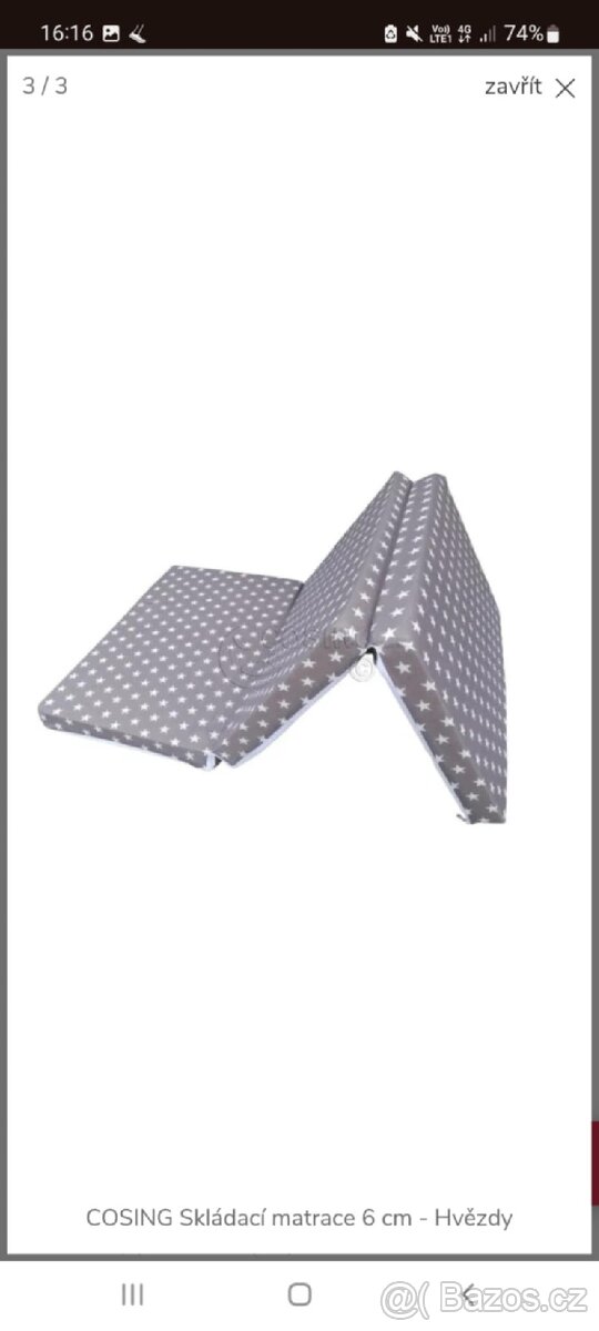 Lehátko babybjörn v top stavu, Dark grey frame - 7