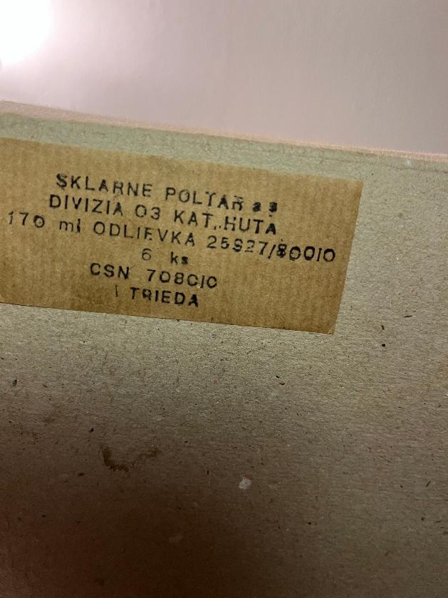 panáky sklárna Poltár - 7