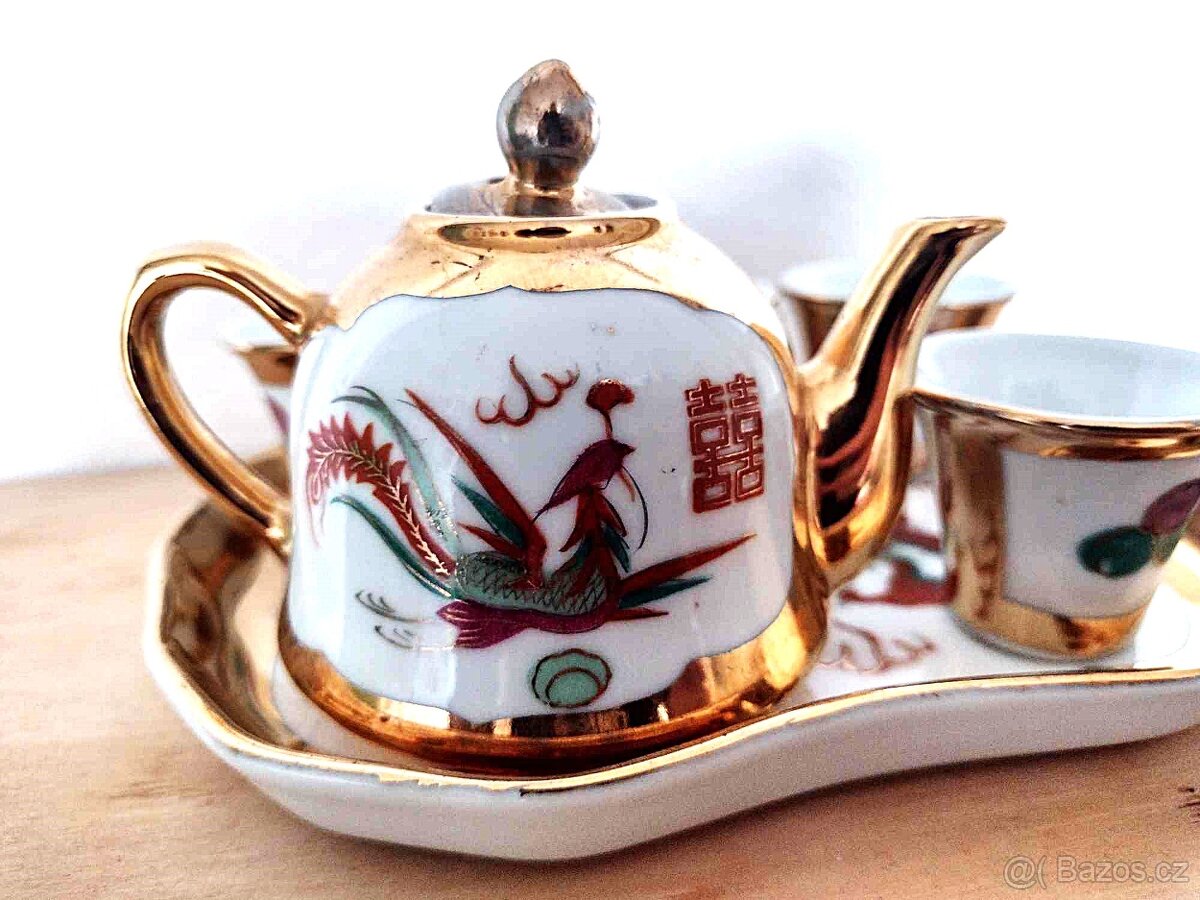 NA PRODEJ ZNACENA CINSKA CAJOVA SOUPRAVA/SADA/SET - 7