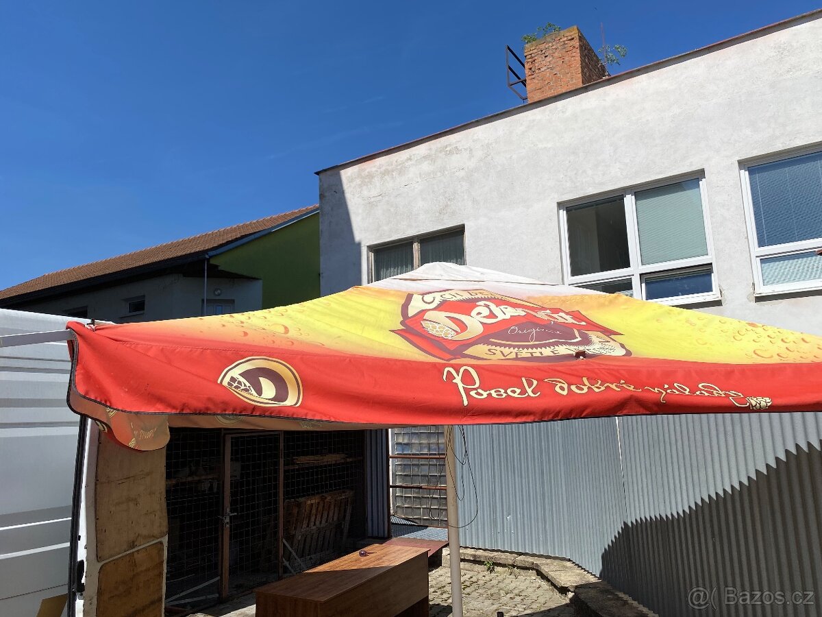 Slunečník, hospodský slunečník, s podstavcem i bez - 7