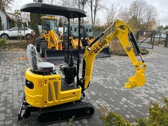 Minibáger GG900-Koncoročná AKCIA + Dovoz GRÁTIS - 7