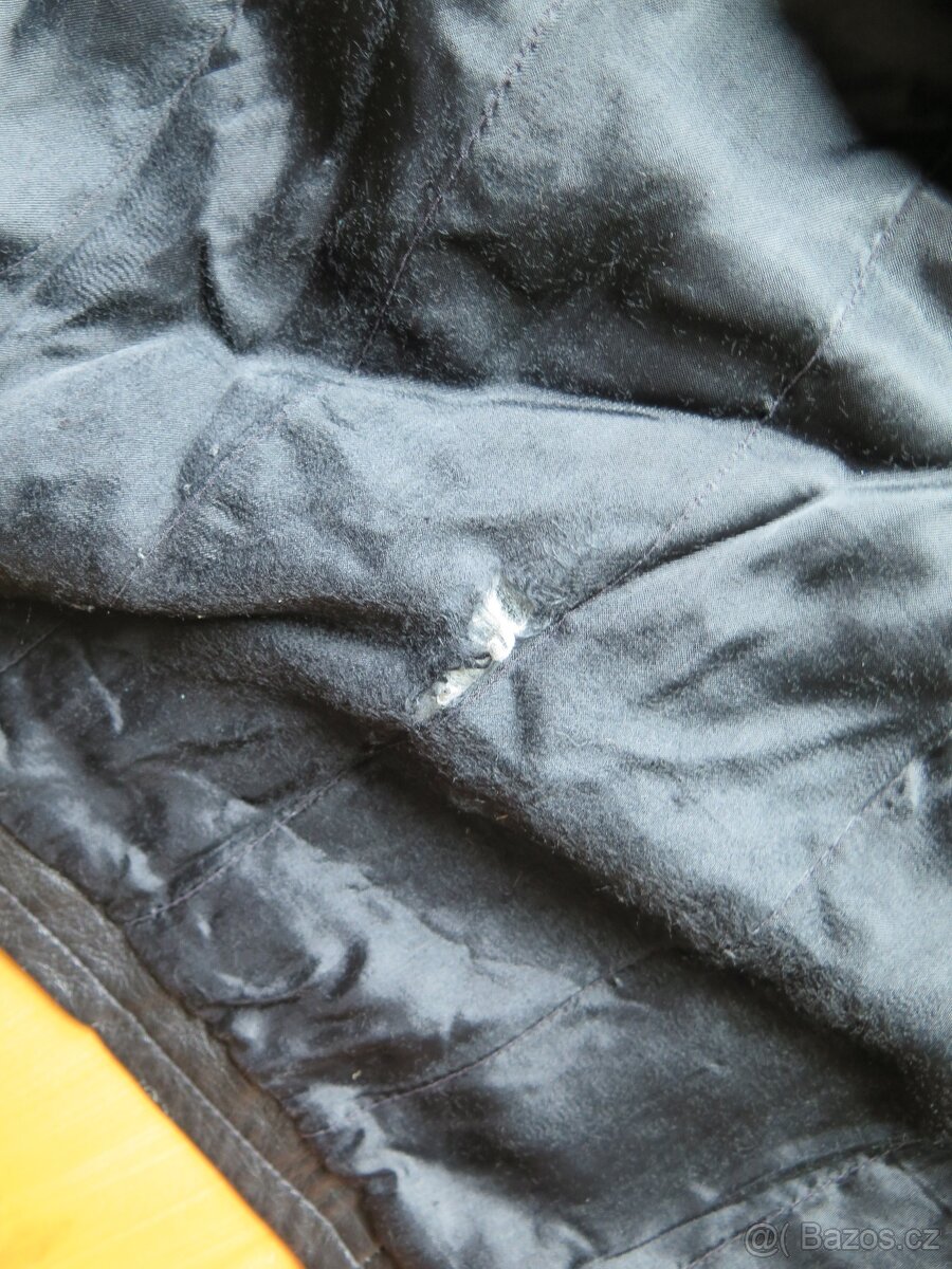 parker kožený American Armor vel XXL-obnošený-trhlý viz foto - 7