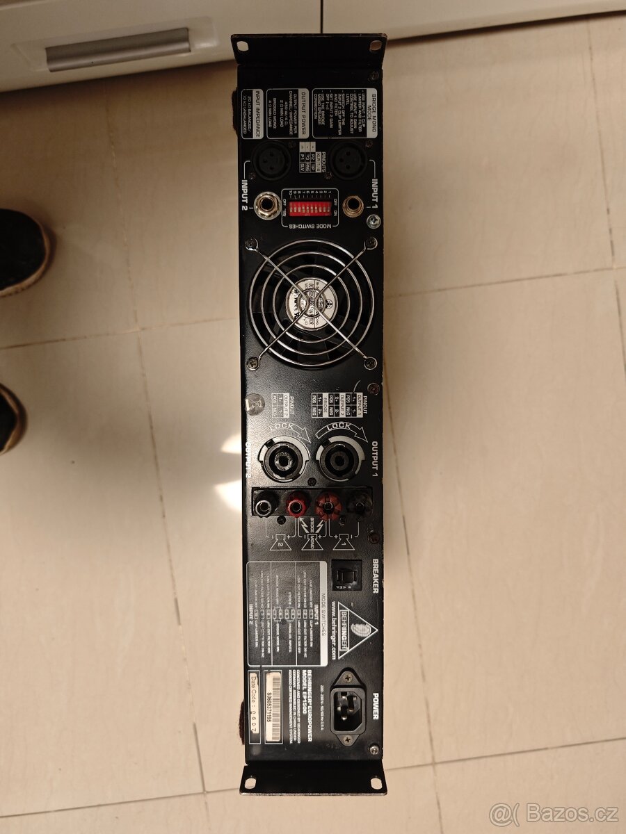 2x repro Děčín a 2x repro Suicidal Sound,zesilovač Behringer - 7