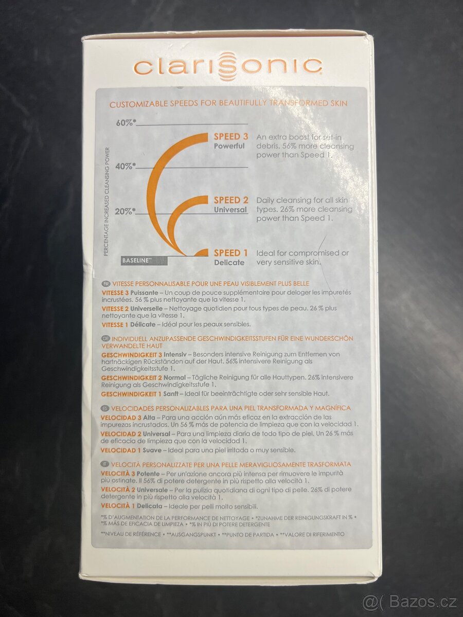 Čistící kartáček na pleť Clarisonic Aira Sonic - 7