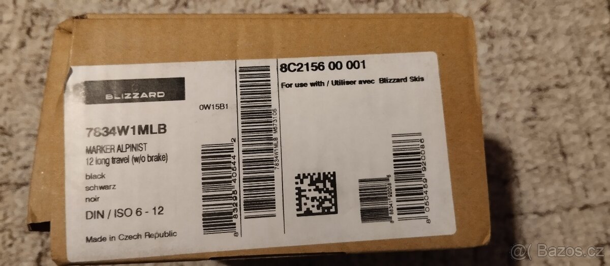 Skialpové vázání - 7