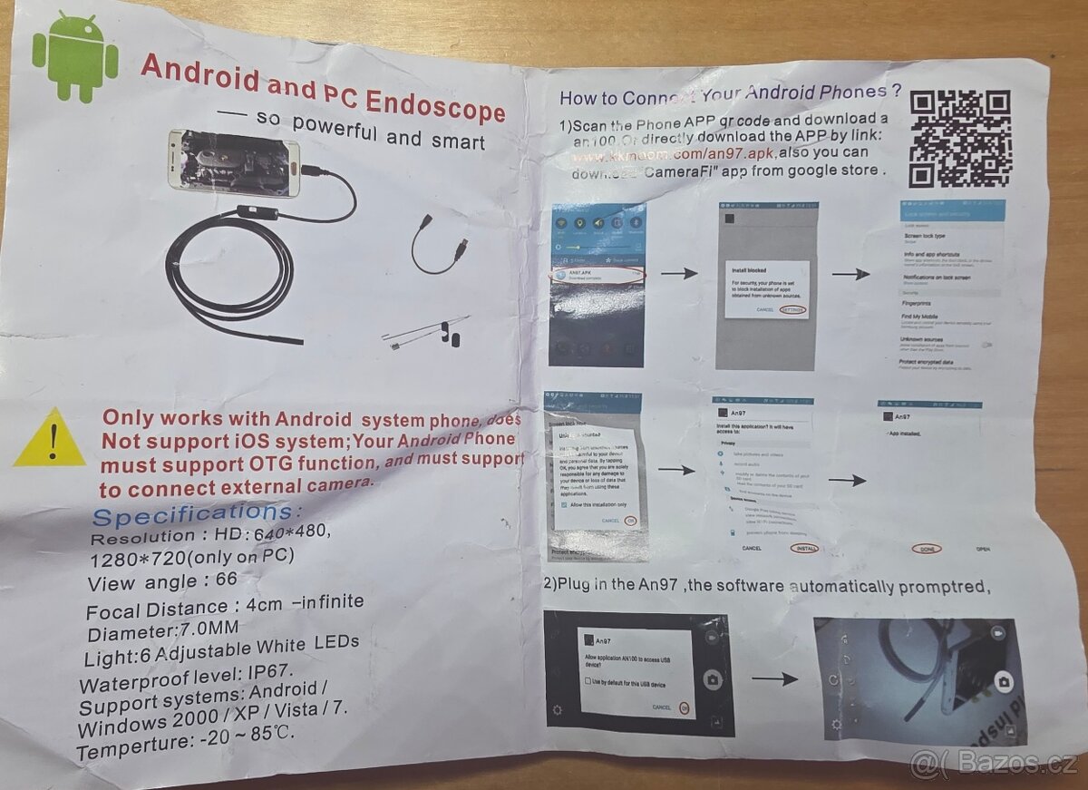 Endoskop pro Android a PC Windows - 7