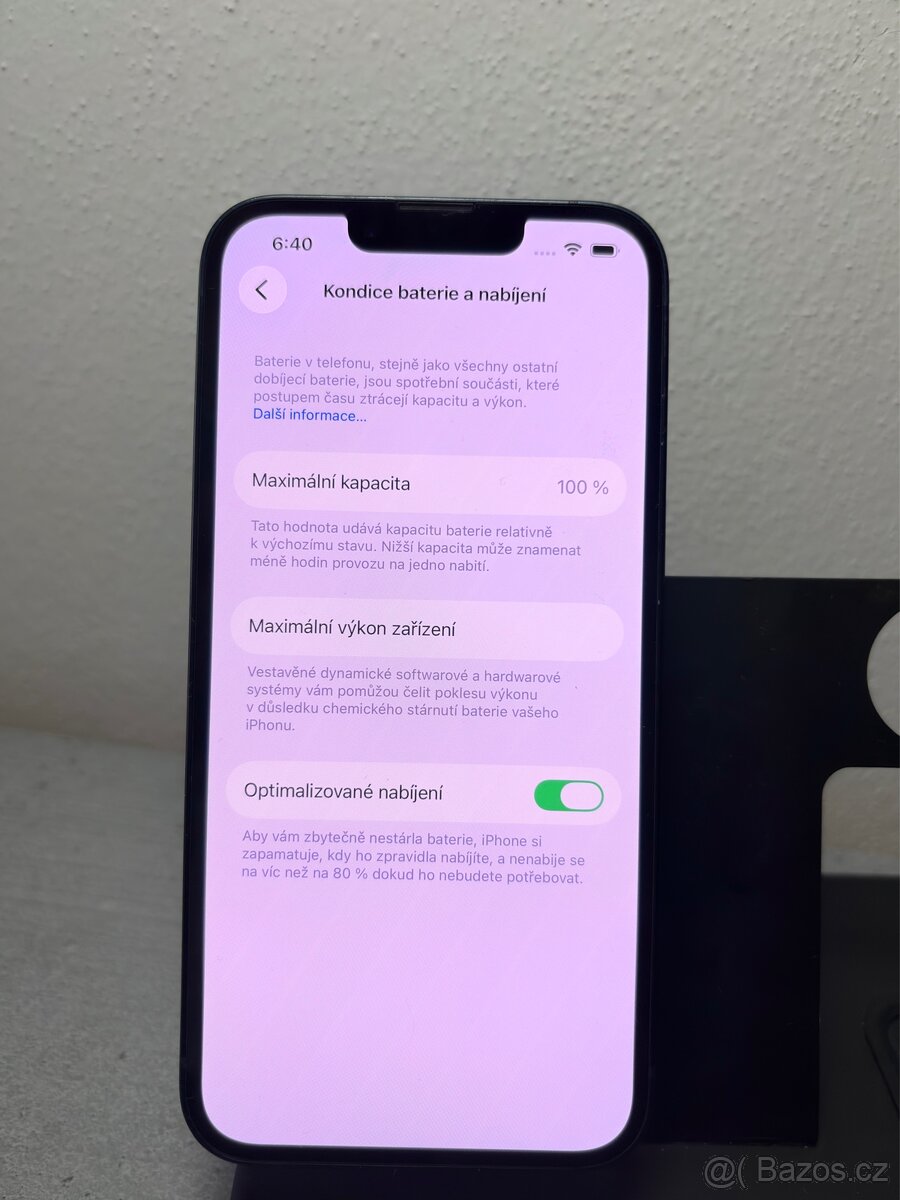 iPhone 13 128GB Midnight 🔋100% - 7