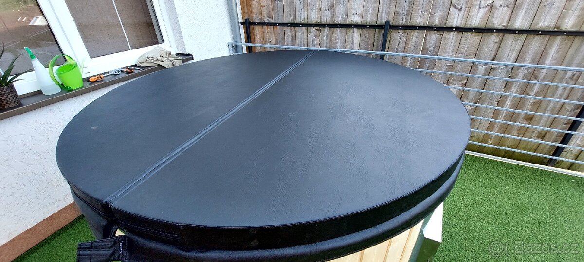 Prodám koupací sud ,finskavana. sklolaminatova vložka 180 cm - 7