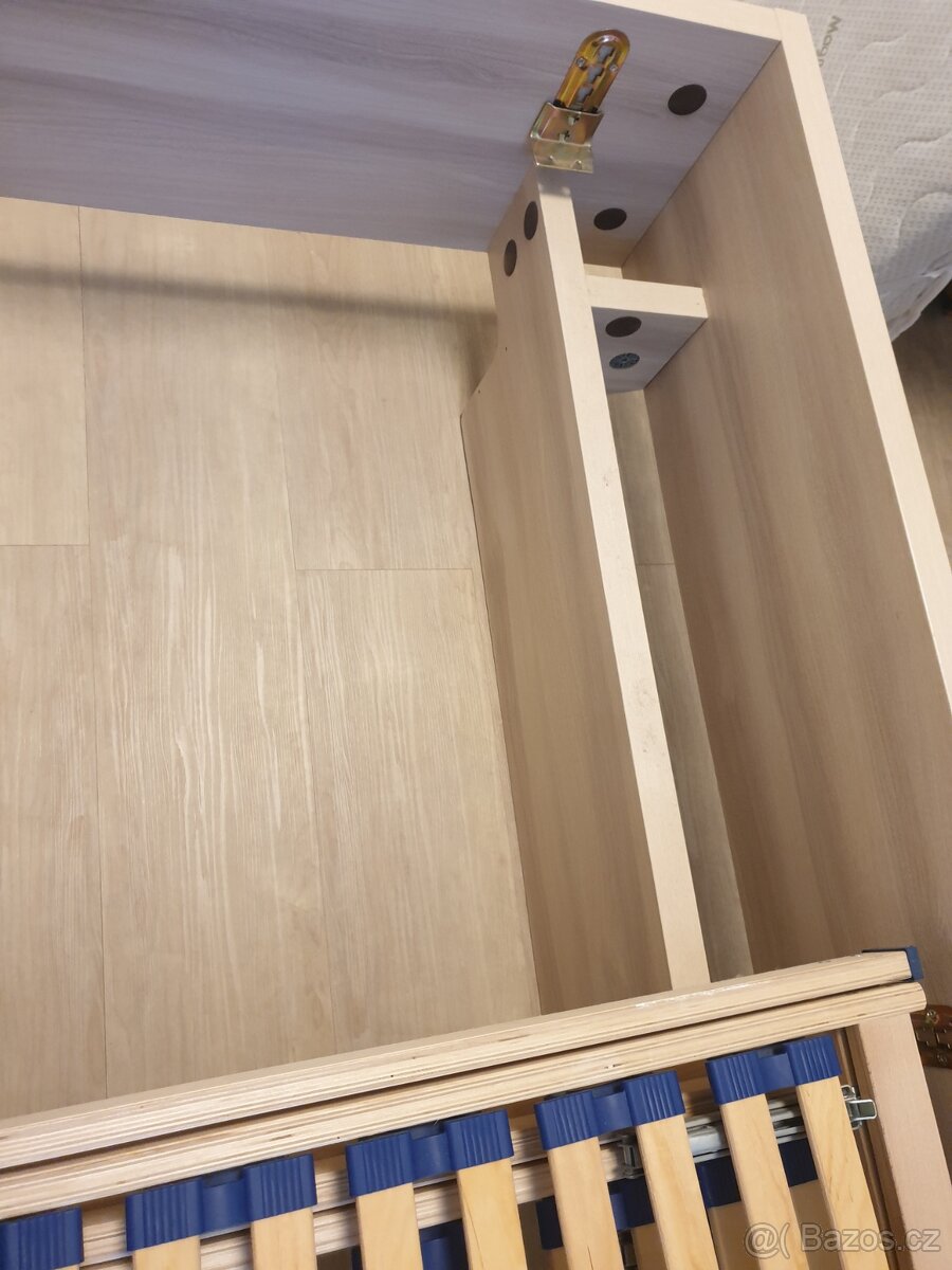 dvoupostel Linea, barva dub - 7