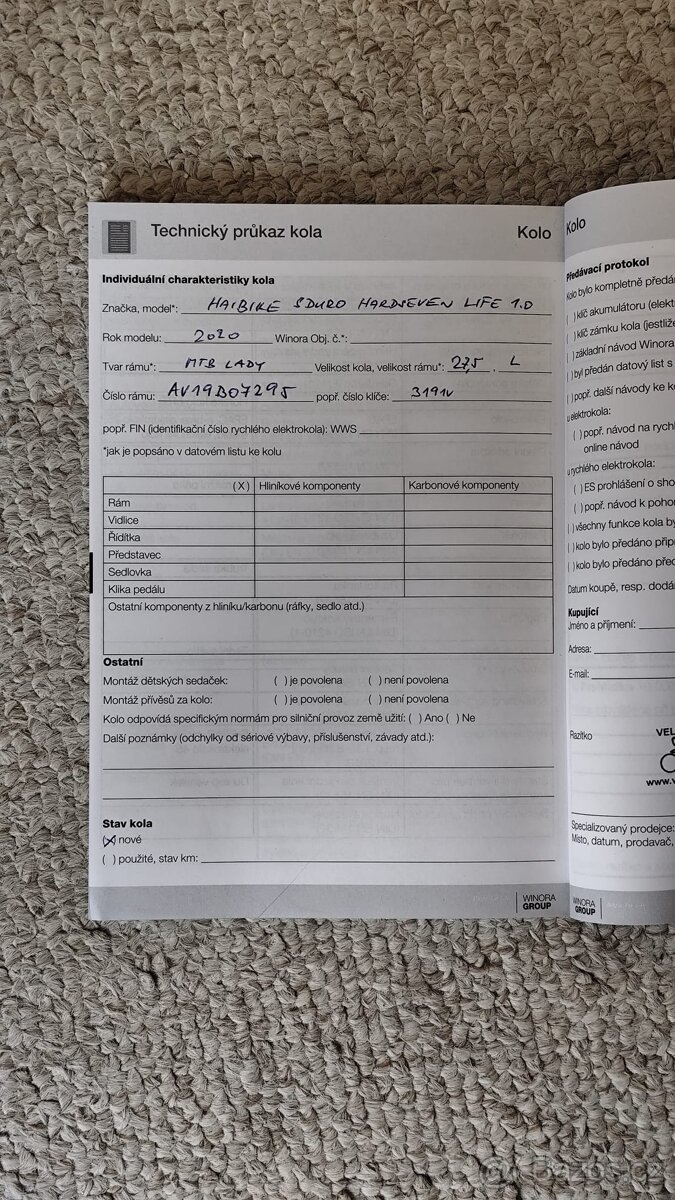 Dámské elektrokolo, vínové - 7