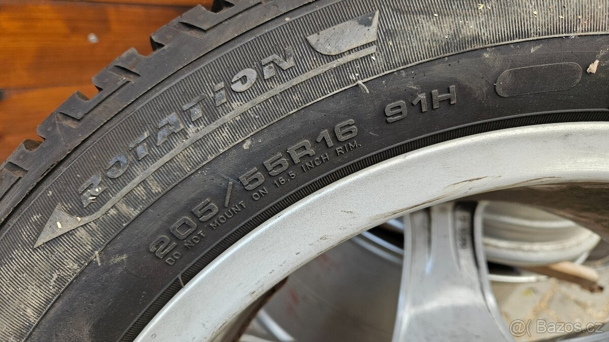 Zimní Sada Alu 5x105 205/55 R16 Opel Astra - 7