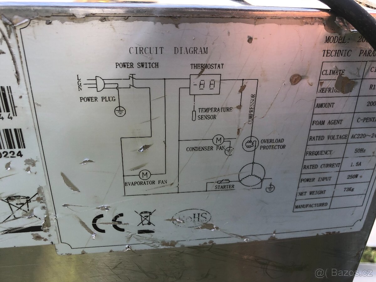 Chladící gastro nerezový stůl zn.BARTSCHER typ S900 (27486L) - 7