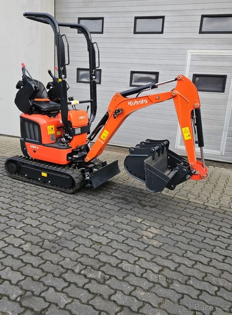 Minibagr bagr Kubota u10-5 - 7