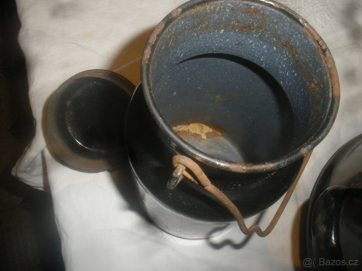 Staré smalt. nádobí - 7