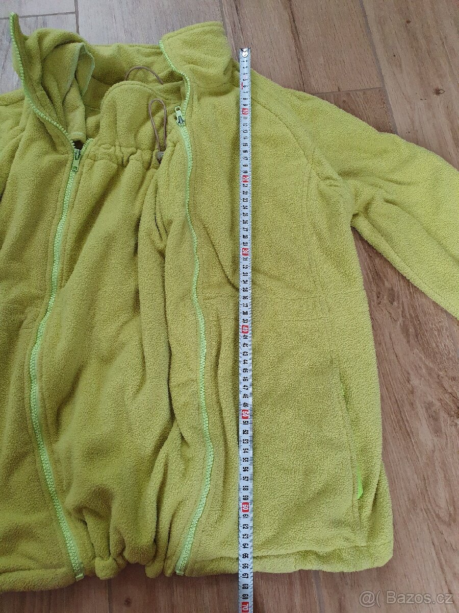Fleecova nosící mikina s odepínacími rukávy velikost L - 7