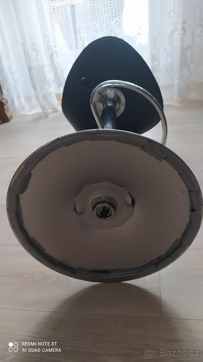 Barová posuvná nerezová zidle - 7