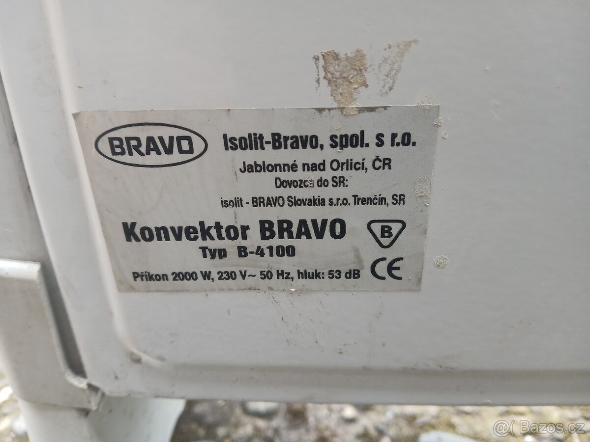 primotop konvektor bravo B-4100, 2000W - 7