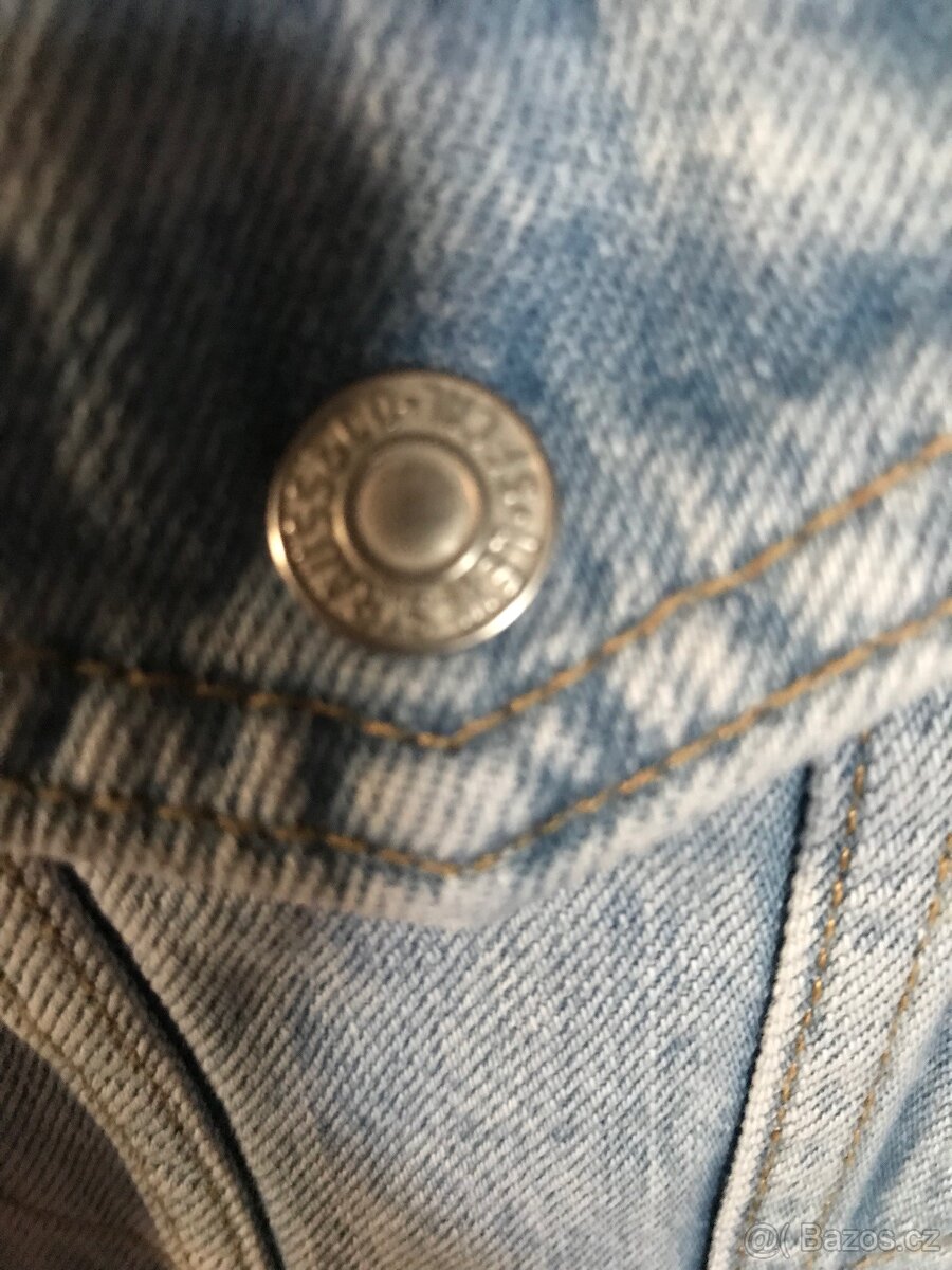 džínová zimní bunda Lewis Trucker vel.S - 7