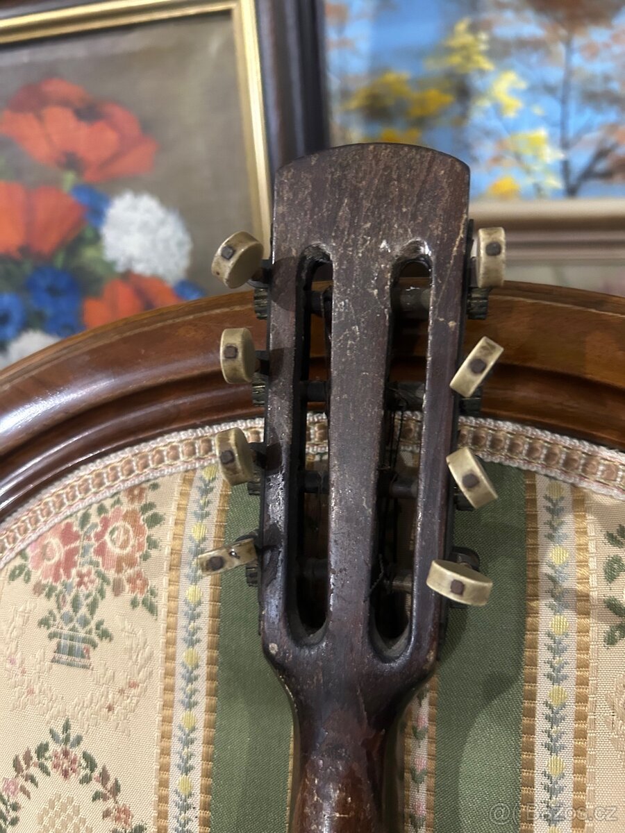 Starobylá mandolína Marcelli Made in Germany - 7
