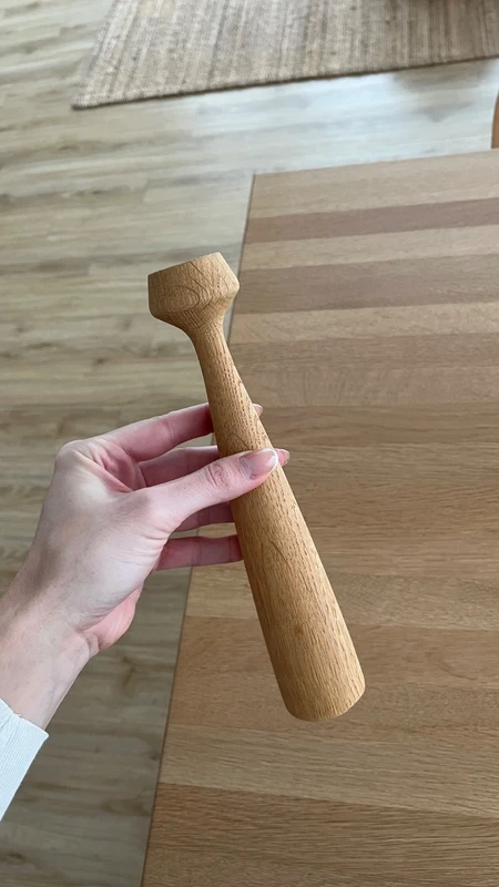 Designové svícny Applicata bílá/dub - 7