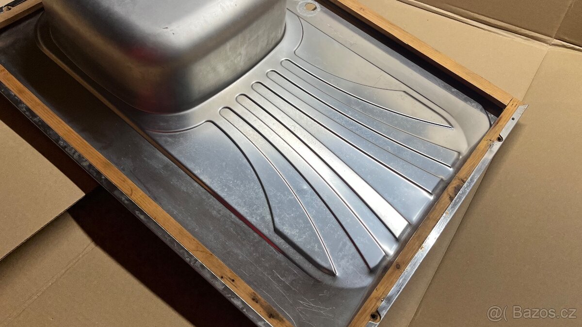 Dřez nerez s odkapem - 7